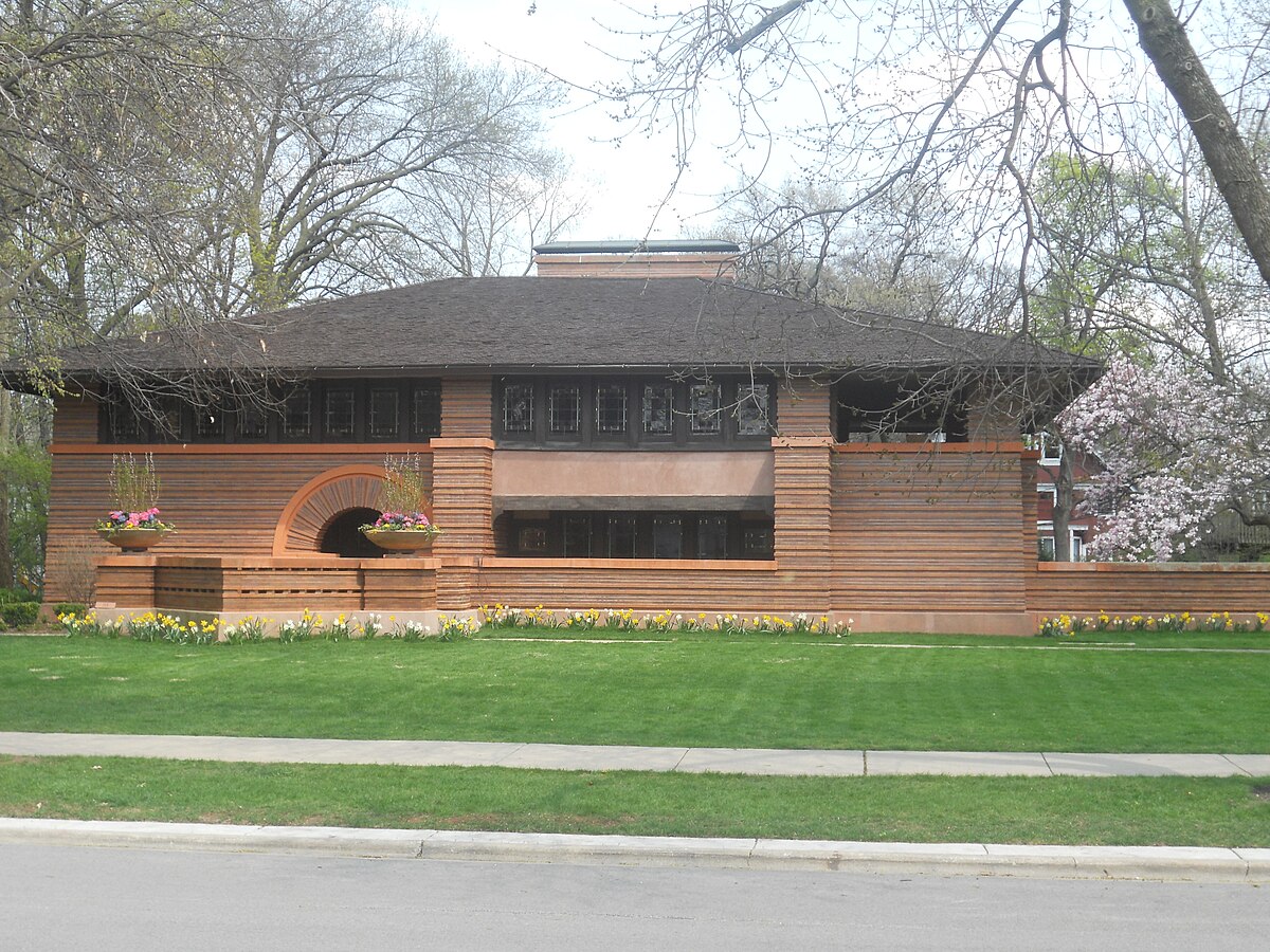 Arthur Heurtley House tại Oak Park, Illinois (1902)