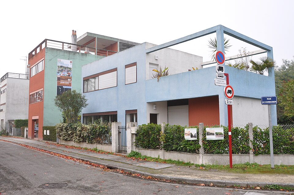 Các đơn vị nhà ở giá rẻ được Le Corbusier xây dựng tại Cité Frugès ở Pessac (1926)