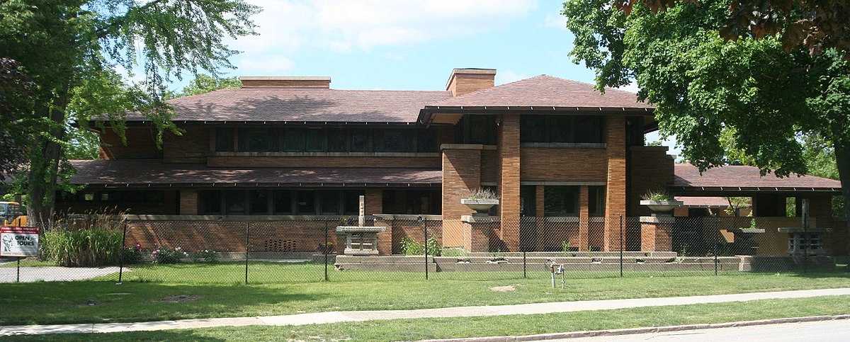 Darwin D. Martin House tại Buffalo, New York (1904)