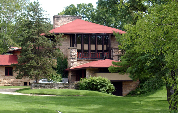 Trường Hillside Home School, Taliesin ở Spring Green, Wisconsin (1902)